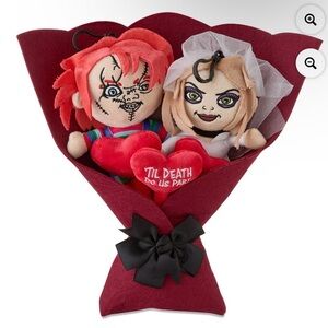 Chucky And Tiffany Valentines Plush Bouquet